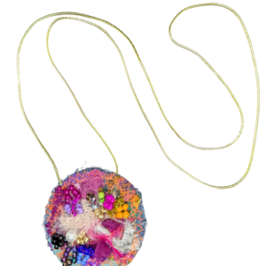Upcycled Textile Necklace