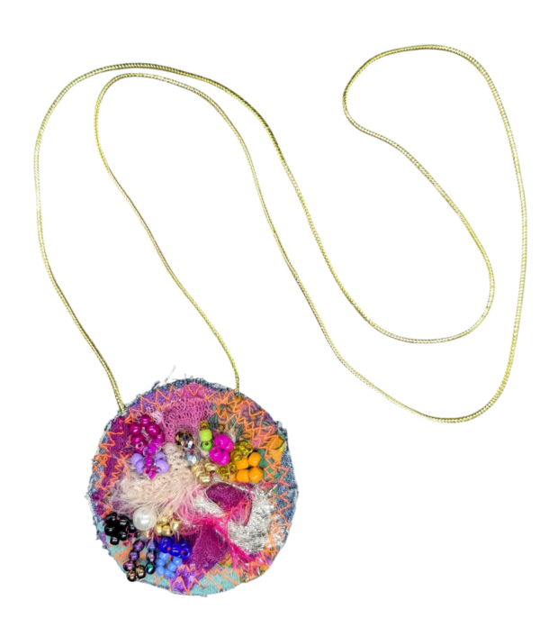 Upcycled Textile Necklace