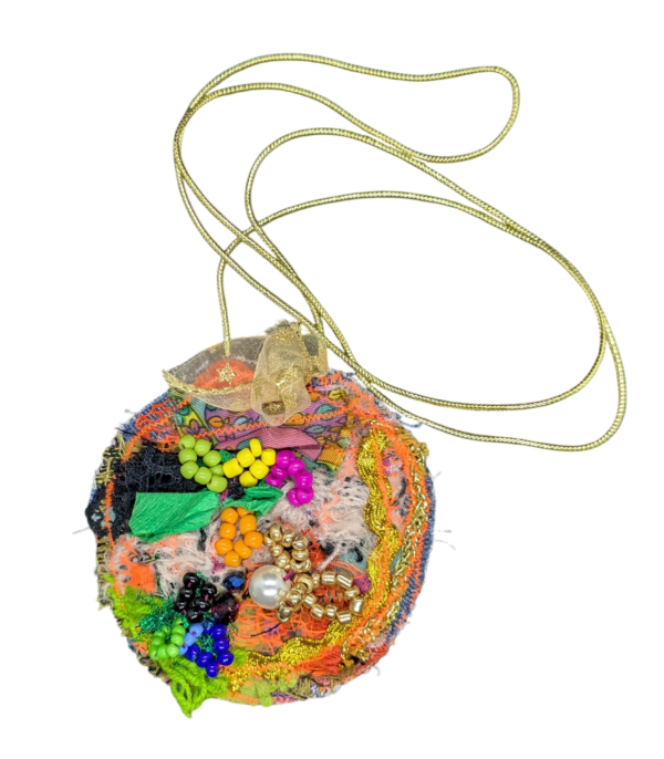 Upcycled Textile Necklace