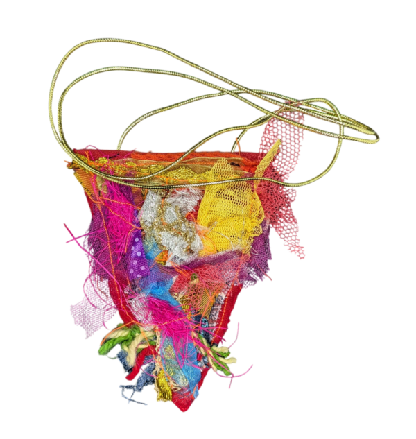 Upcycled Textile Necklace