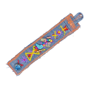 Upcycled Textile Bracelet