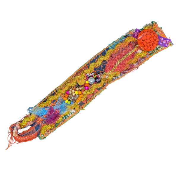 Upcycled Textile Bracelet