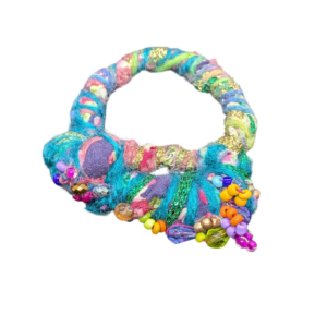 Upcycled Textile Bracelet