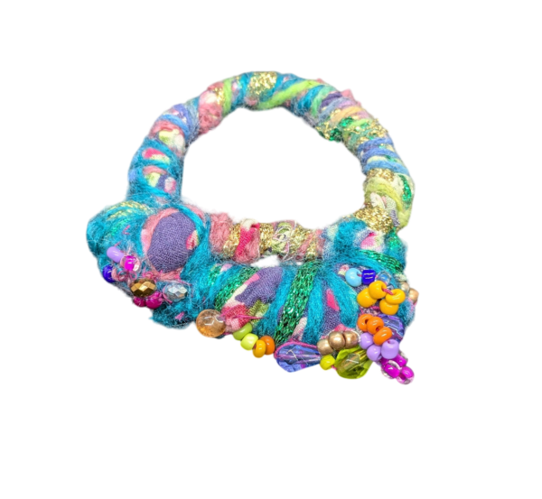 Upcycled Textile Bracelet
