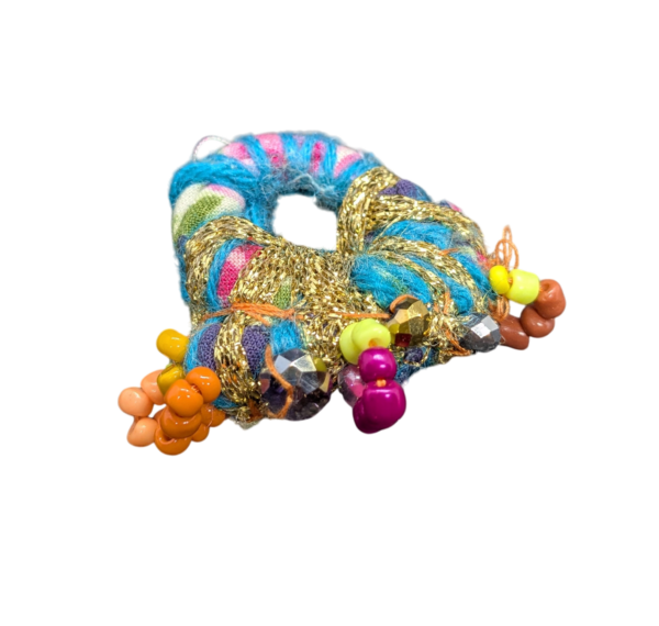 Upcycled Textile Ring